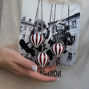 Кулон-Подвеска MyMongolfier «Воздушный шар Монгольфьер»